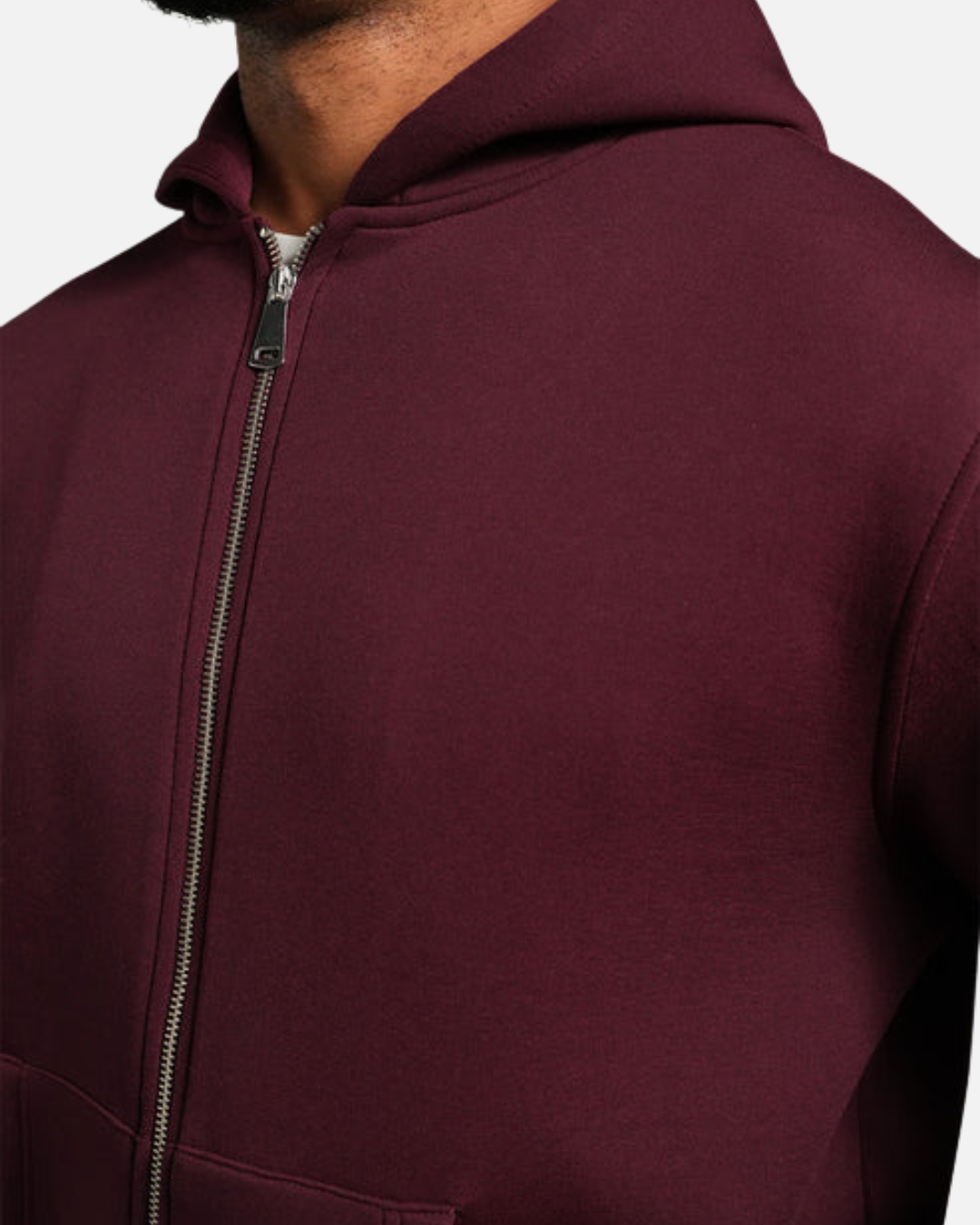 FootkornerSurvetement Basic à Capuche Zip - Bordeaux