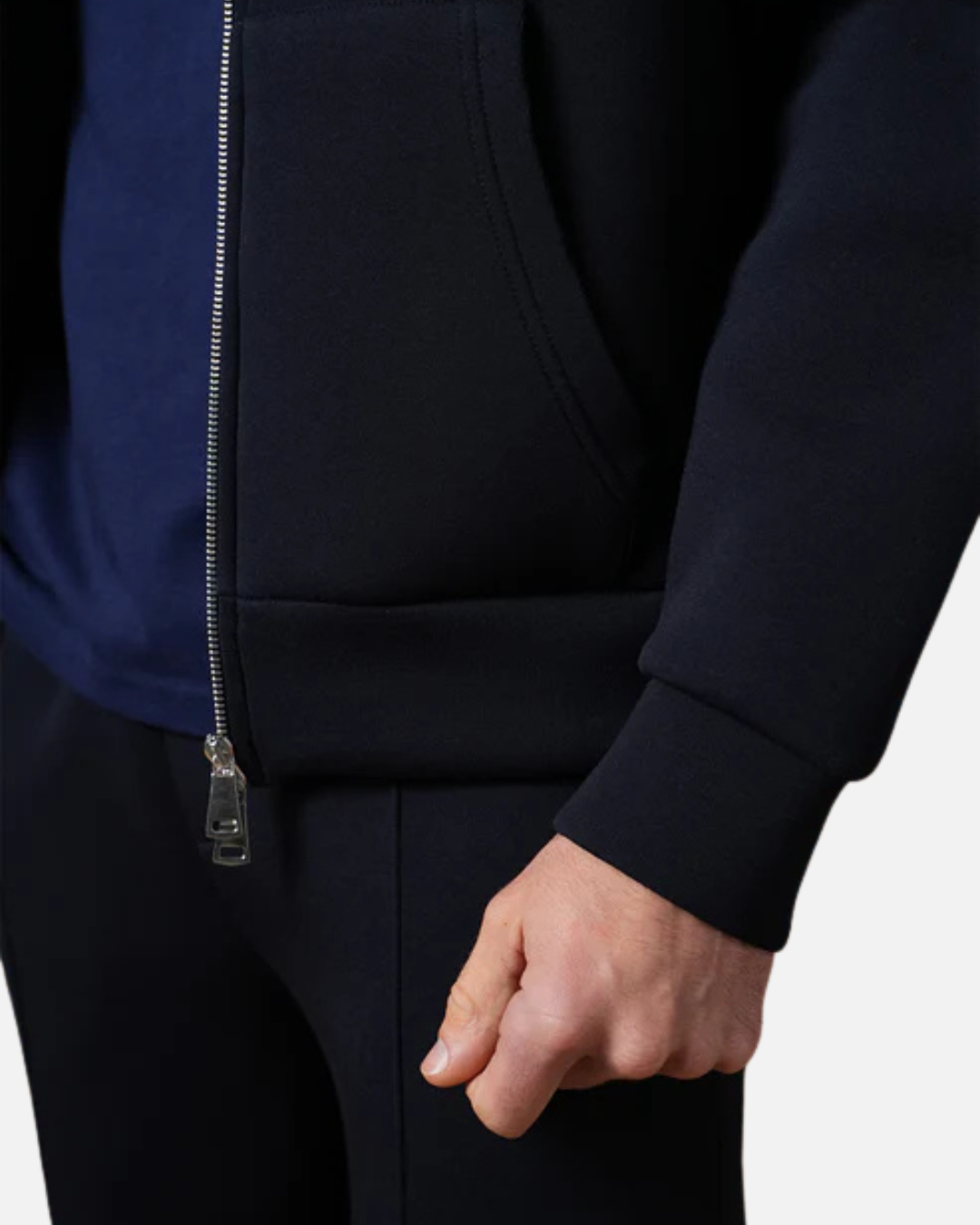 FootkornerChándal Básico con Capucha y Cremallera - Azul Marino