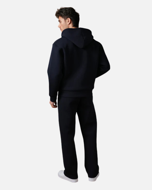 Chándal Básico con Capucha y Cremallera - Azul Marino - Footkorner
