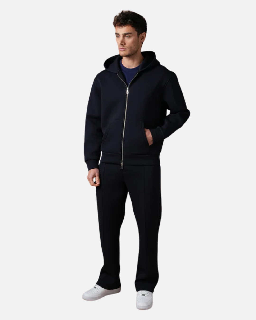 FootkornerChándal Básico con Capucha y Cremallera - Azul Marino