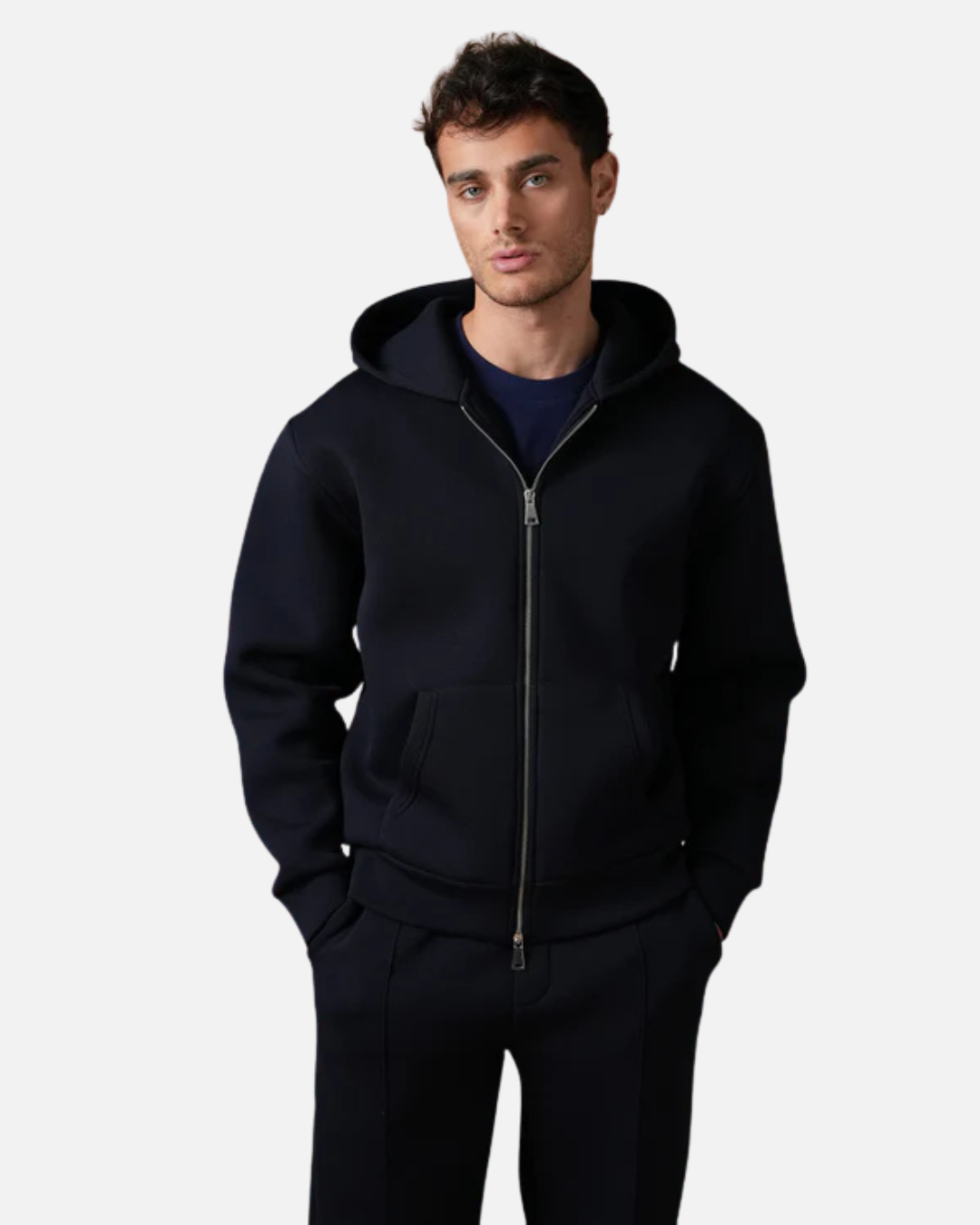 FootkornerChándal Básico con Capucha y Cremallera - Azul Marino