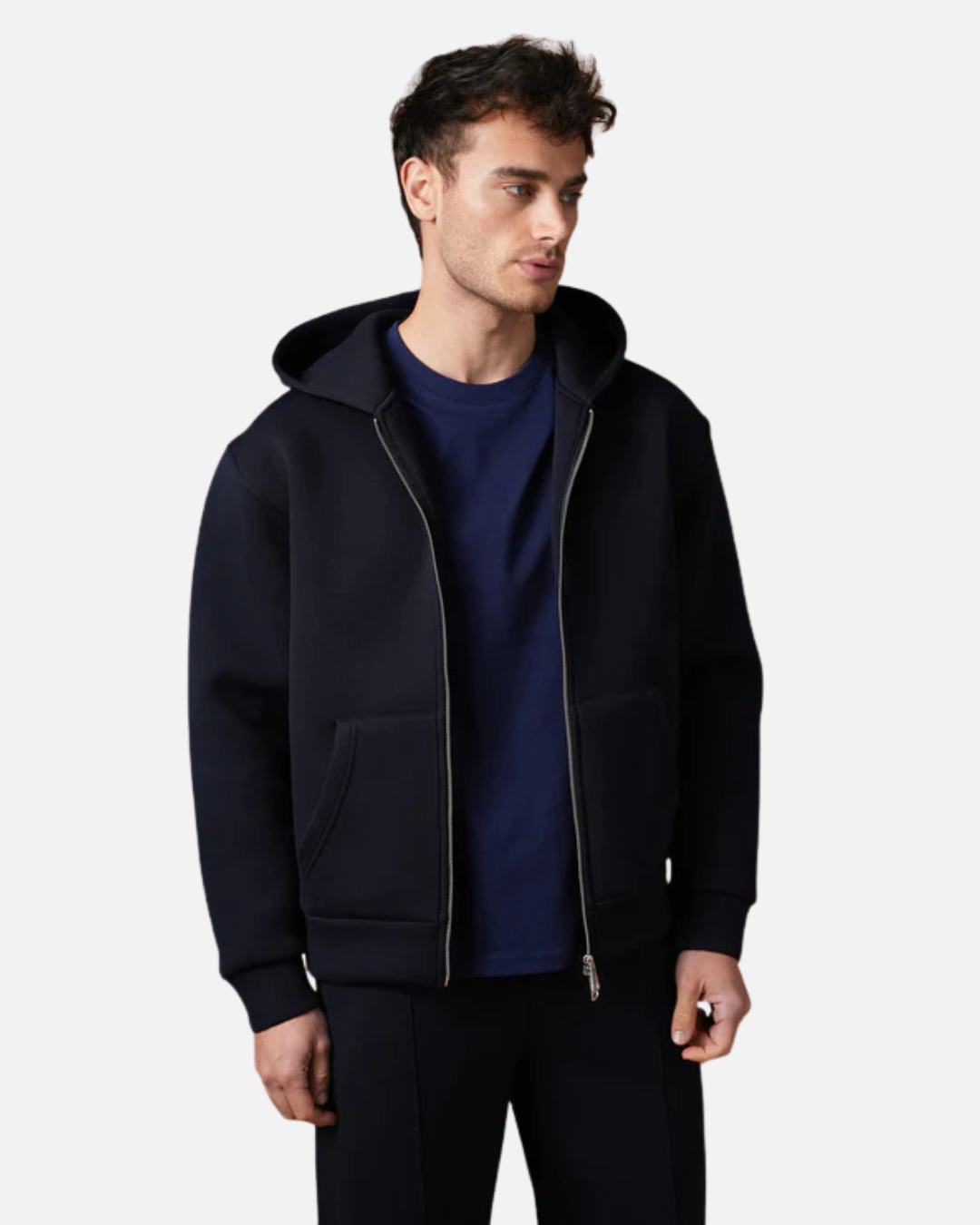 FootkornerChándal Básico con Capucha y Cremallera - Azul Marino