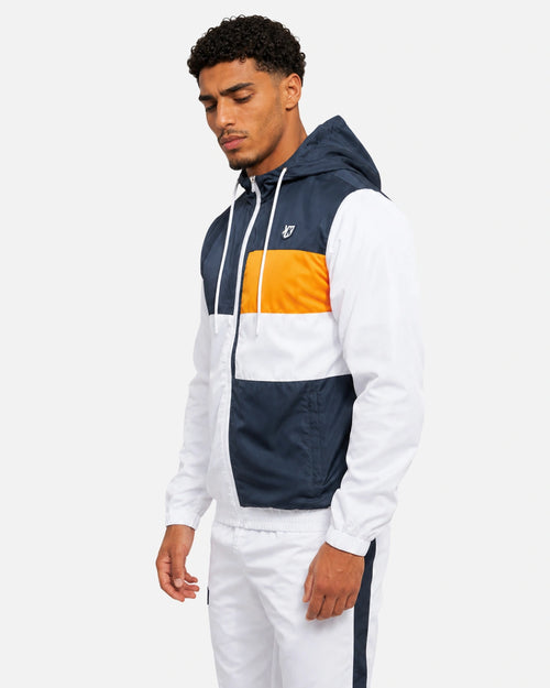 Survêtement FK Diamond XII - Blanc/Marine/Orange - Footkorner