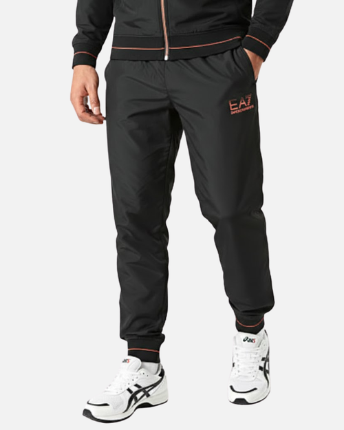 Trainingsanzug EA7 Ventus 7 - Schwarz/Rot - Footkorner