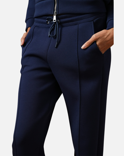 Survêtement Basic Femme Marine – Veste à capuche et pantalon jogging - Footkorner