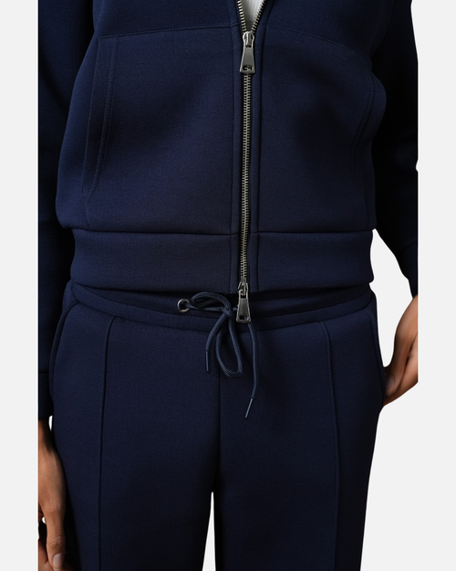 Survêtement Basic Femme Marine – Veste à capuche et pantalon jogging - Footkorner