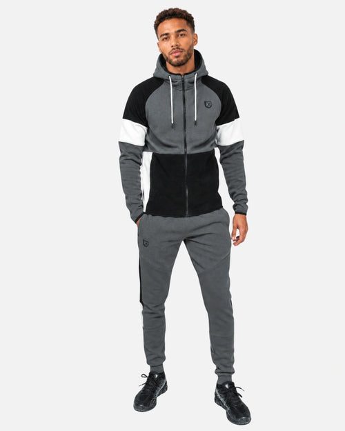 Chándal FK Cliff - Negro/Gris/Blanco - Footkorner