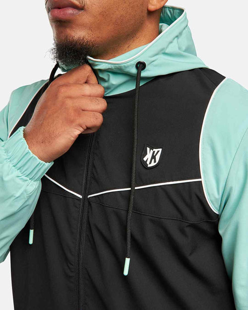 FK Creed III Trainingsanzug – Schwarz/Grün/Weiß - Footkorner