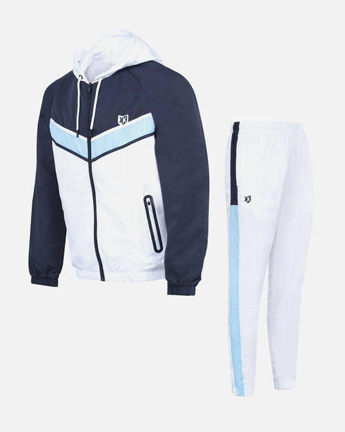 Tuta FK Diamond III - Bianca/Blu - Footkorner