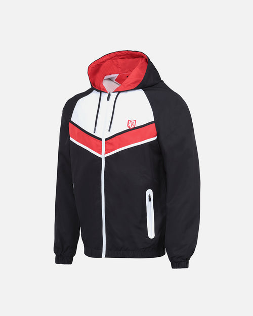FK Diamond III Tracksuit - Black/White/Red - Footkorner
