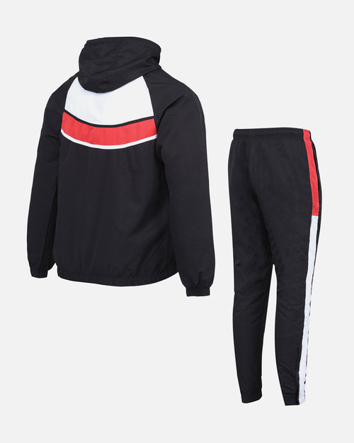 FK Diamond III Tracksuit - Black/White/Red - Footkorner