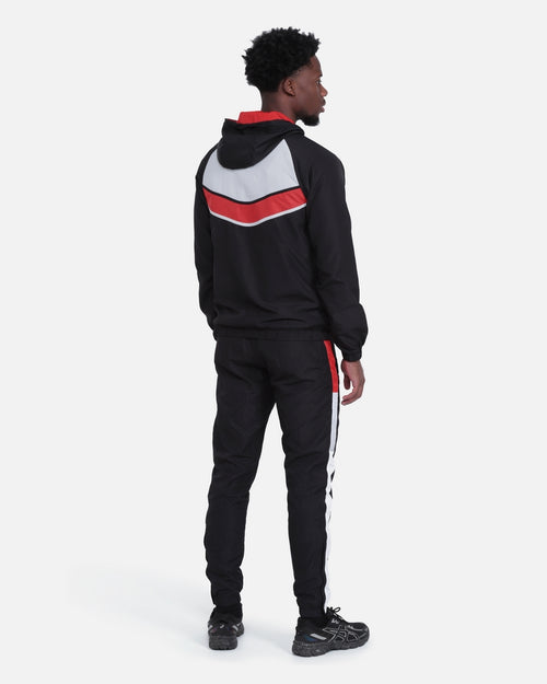 FK Diamond III Tracksuit - Black/White/Red - Footkorner