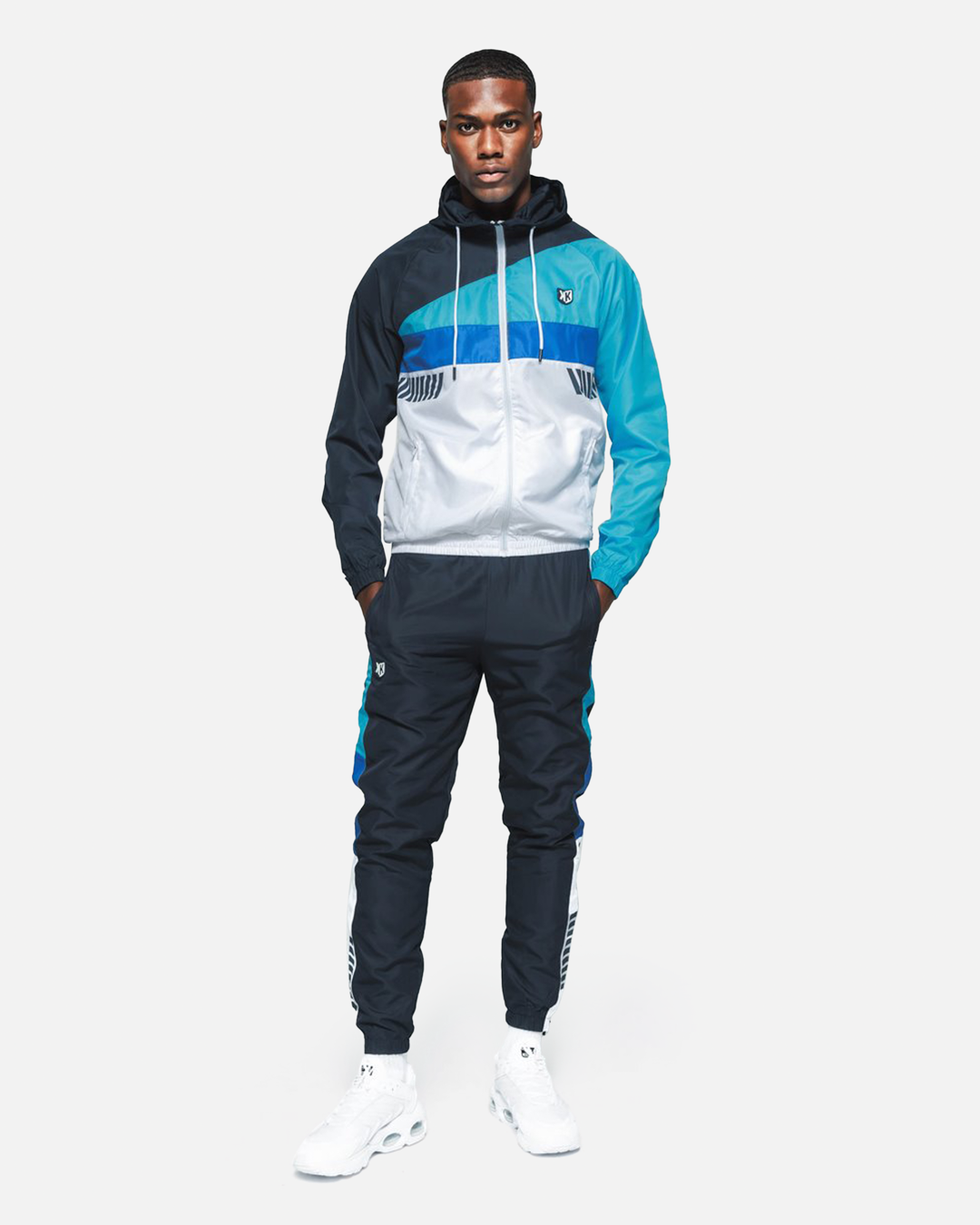 FK Diamond IX Tracksuit - Navy/White