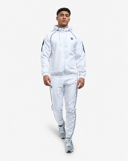 FK Diamond XIII Tracksuit - White/Black - Footkorner