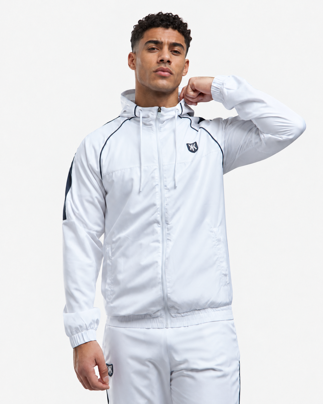 FootkornerFK Diamond XIII Tracksuit - White/Black