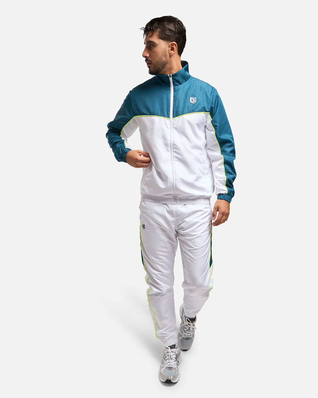adidas Originals - Bas de survêtement à 3 bandes - Bleu marine/jaune adidas Originals - Bas de survêtement à 3 bandes - Bleu marine/jaune