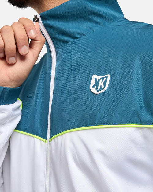 Survêtement FK Diamond XIV - Blanc/Bleu - Footkorner
