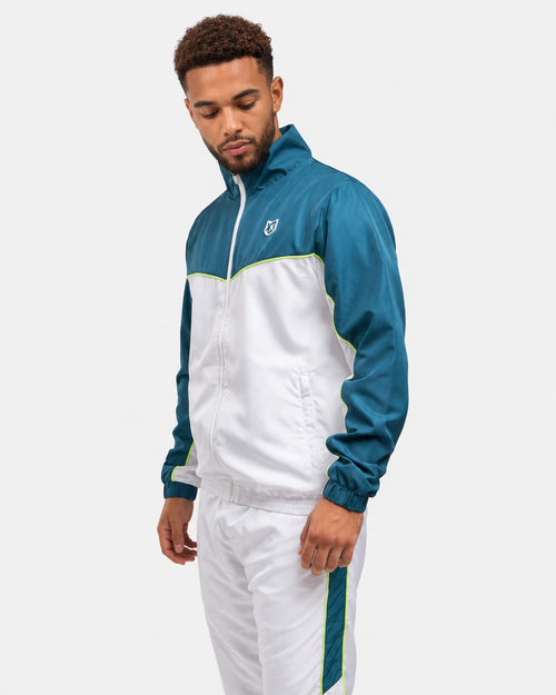 Survêtement FK Diamond XIV - Blanc/Bleu - Footkorner