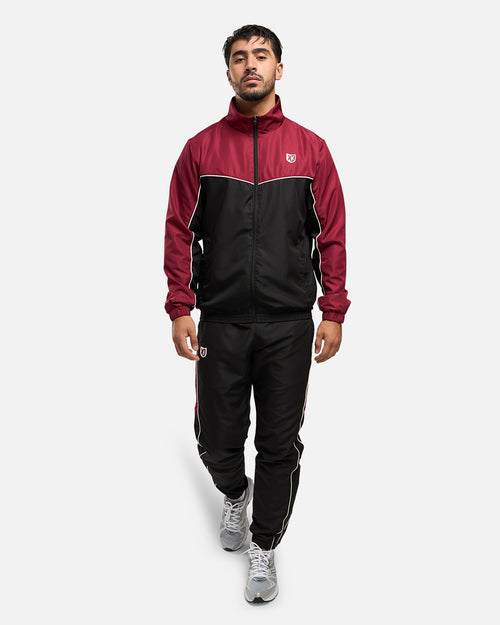 Survêtement FK Diamond XIV - Noir/Bordeaux - Footkorner