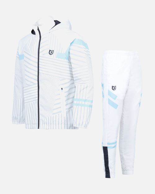 Tuta FK Pearl - Bianco/Grigio/Blu - Footkorner