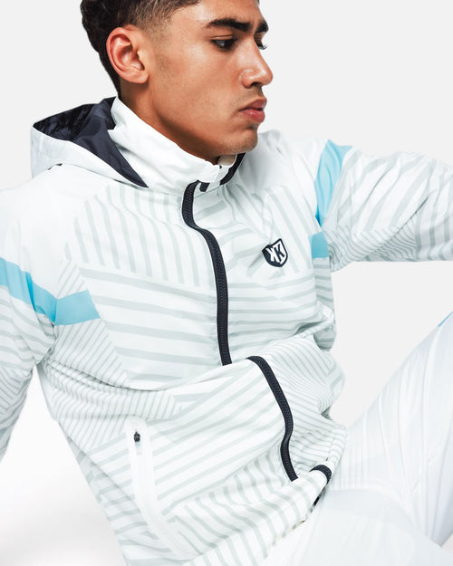 Tuta FK Pearl - Bianco/Grigio/Blu - Footkorner