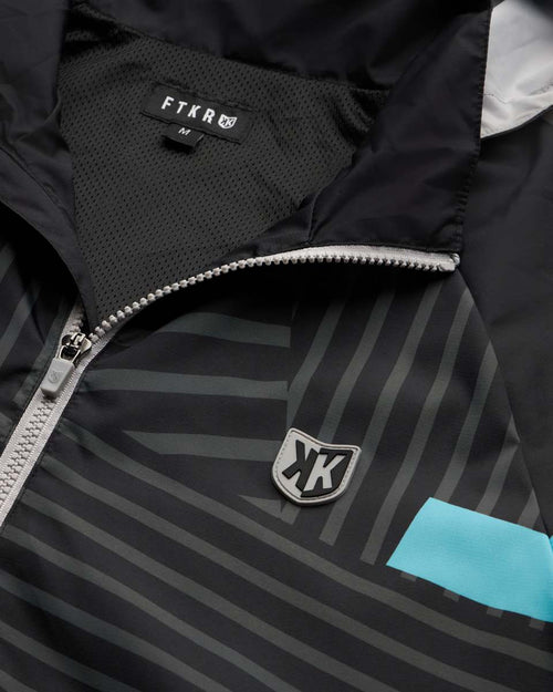 FK Pearl Trainingsanzug – Schwarz/Weiß/Blau - Footkorner