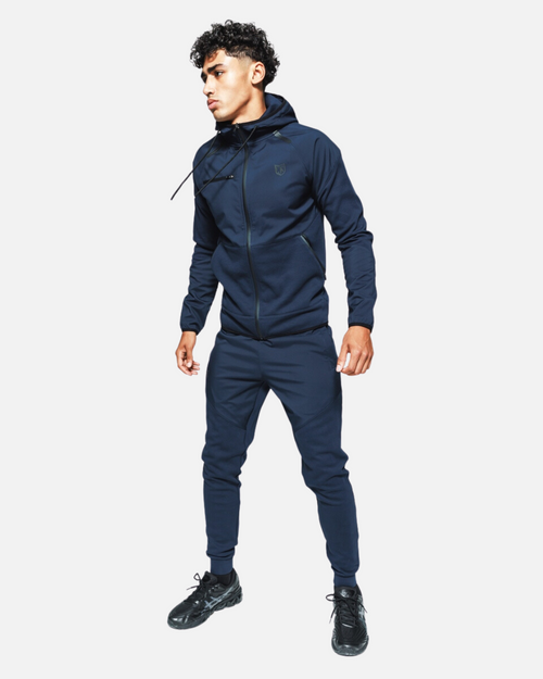 FK Surface Trainingsanzug – Marineblau/Schwarz - Footkorner