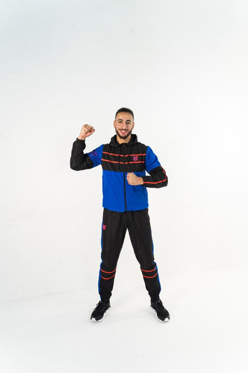 Chándal FTKR III - Azul/Negro/Rojo - Footkorner