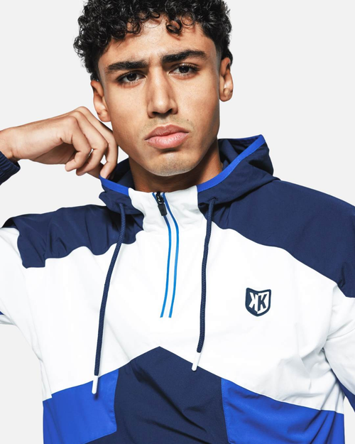 FTKR VI Trainingsanzug – Marineblau/Weiß/Schwarz - Footkorner