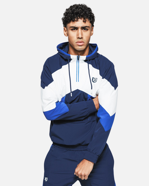 FTKR VI Trainingsanzug – Marineblau/Weiß/Schwarz - Footkorner