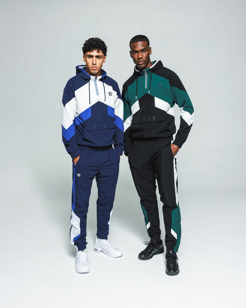 FTKR VI Trainingsanzug – Marineblau/Weiß/Schwarz - Footkorner