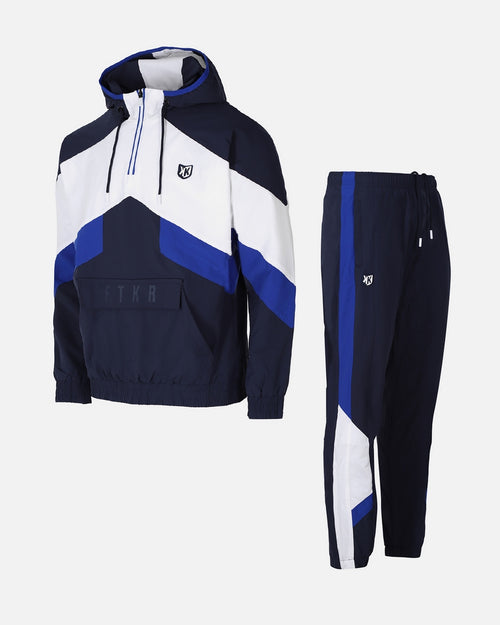 FTKR VI Trainingsanzug – Marineblau/Weiß/Schwarz - Footkorner