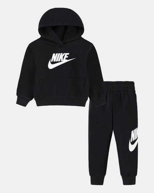 Survêtement Nike Club Fleece Bébé - Noir/Blanc - Footkorner