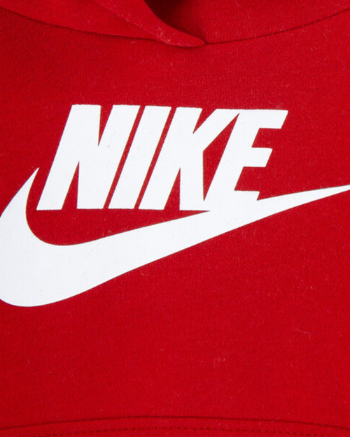 Tuta da bambino Nike Club Fleece - Rossa/Bianco - Footkorner