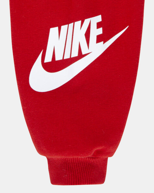 Tuta da bambino Nike Club Fleece - Rossa/Bianco - Footkorner