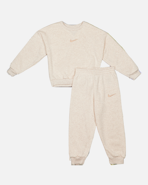 Tuta Nike Crew Essenziale Bambino - Beige - Footkorner