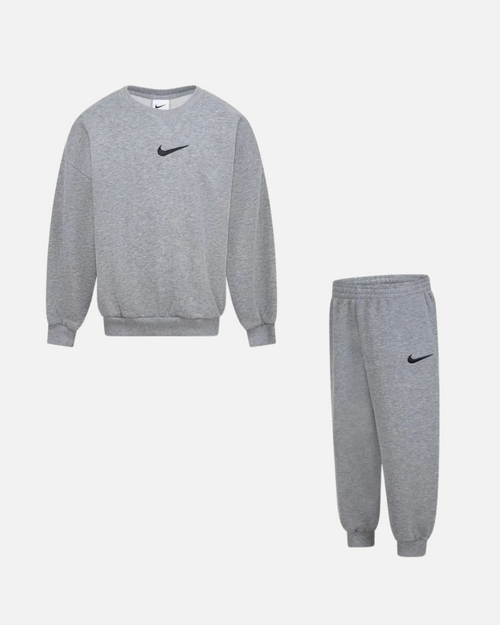 Survêtement Nike Crew Essentiel Enfant - Gris/Noir - Footkorner