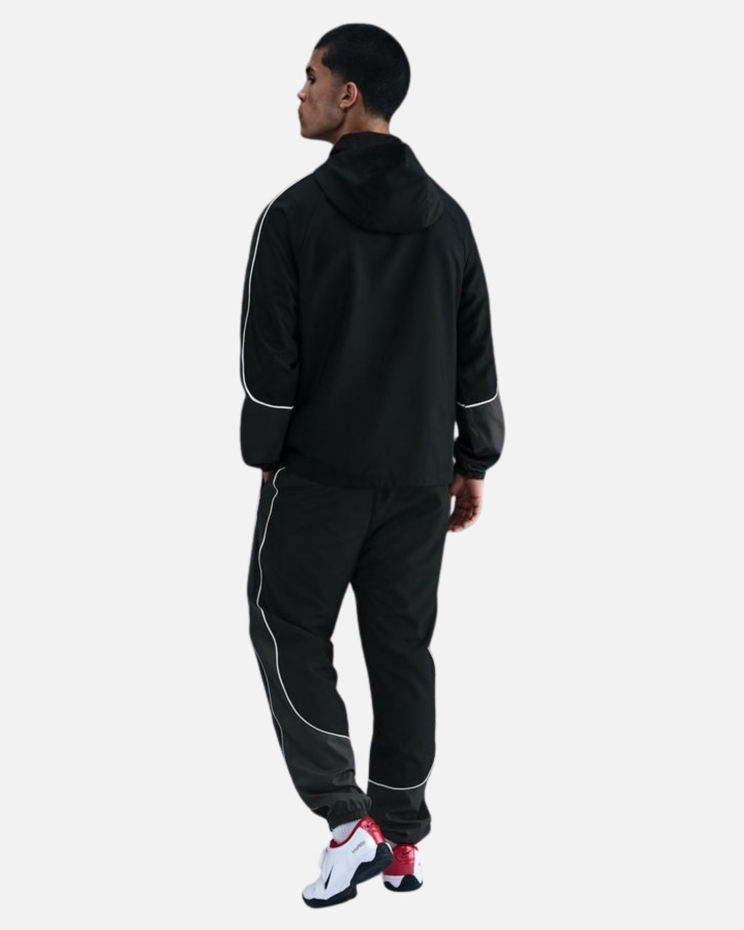 FootkornerPantalon Nike Dri-FIT Academy et Woven - Noir-Gris-Blanc