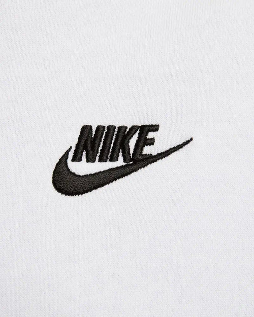 Nike Club Fleece-Trainingsanzug – Weiß/Schwarz - Footkorner