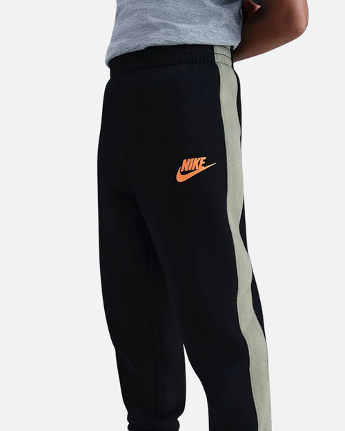 Nike Fleece Trainingsanzug Kinder - Schwarz/Orange - Footkorner