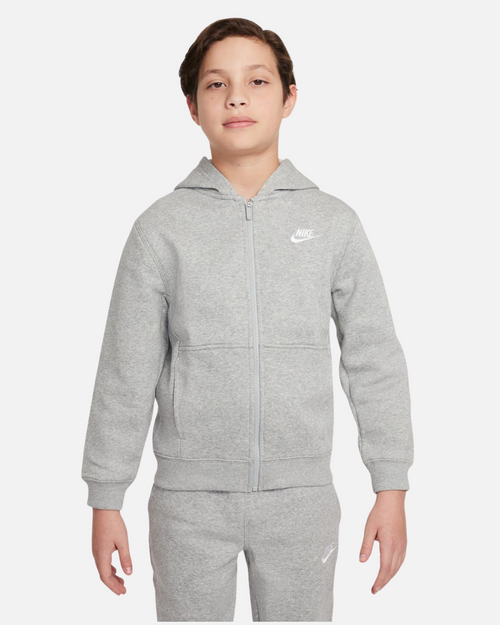 Survêtement Nike Club Fleece Junior - Gris - Footkorner