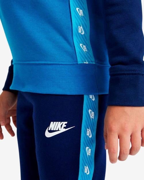 Tuta da ginnastica Nike Sportswear per bambini - Blu/Bianco - Footkorner