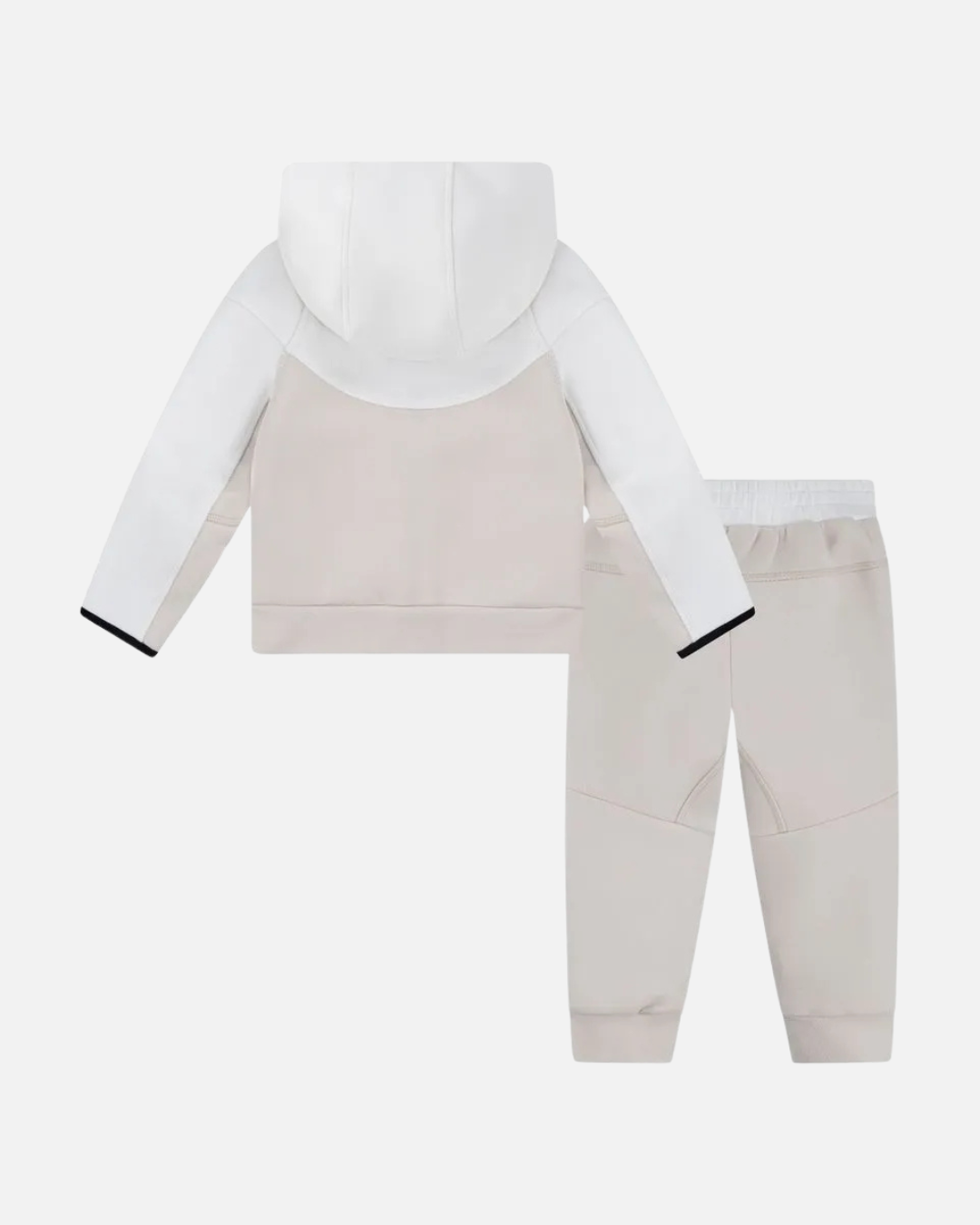 Nike Tech Fleece Tracksuit Kids Beige White Footkorner