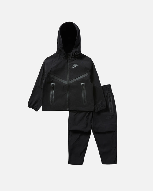 Nike Tech Fleece Kinder Trainingsanzug - Schwarz - Footkorner