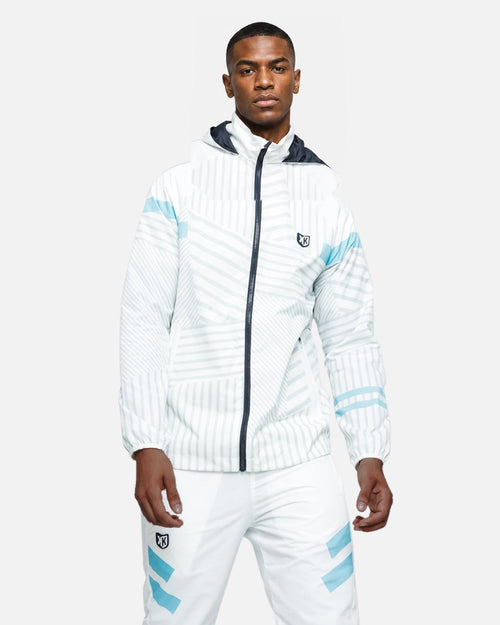Survêtement FK Pearl - Blanc/Gris/Bleu - Footkorner