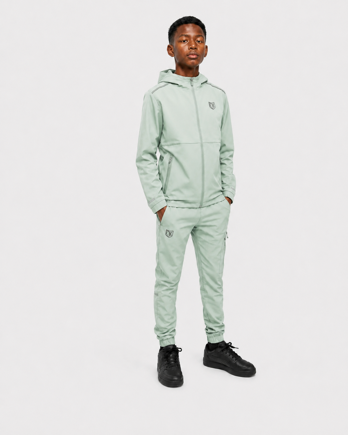 FK Sahel Junior Tracksuit - Black - Footkorner - Footkorner