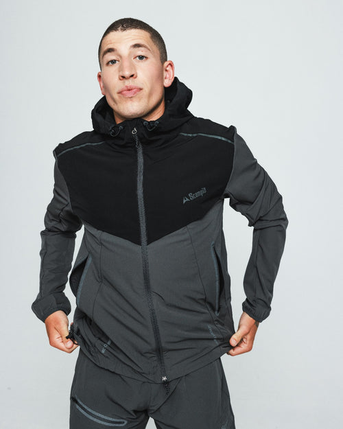 Tuta Scampia Scalare - Grigio/Nero - Footkorner