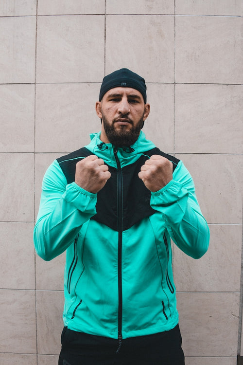 Chándal Scampia Running Scalare - Menta/Negro - Footkorner