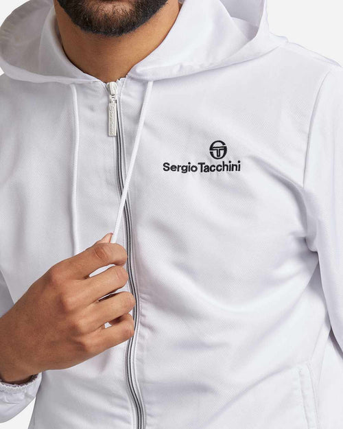 Sergio Tacchini Carson Trainingsanzug – Weiß/Schwarz - Footkorner