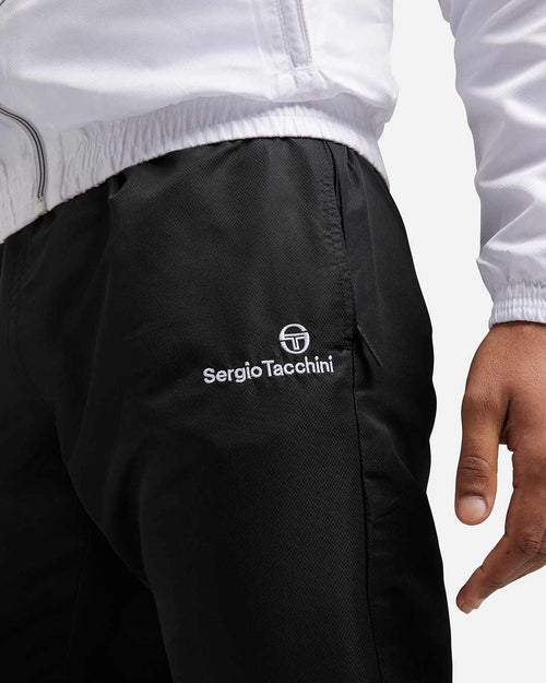 Sergio Tacchini Carson Trainingsanzug – Weiß/Schwarz - Footkorner